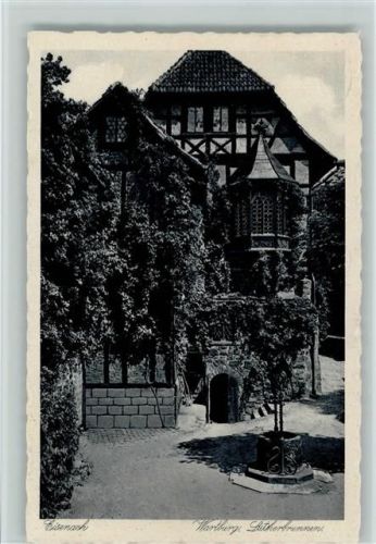 Eisenach Wartburg Lutherbrunnen