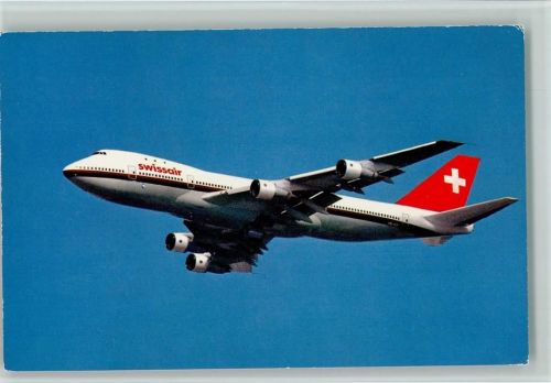 Swissair Boing 747 B