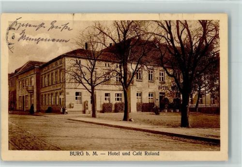 Burg Hotel Café Roland Briefkasten