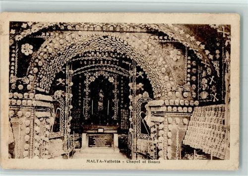 Malta Valletta - Chapel of Bones ca 1930 AK