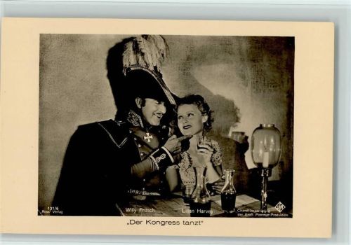 Willy Fritsch Lilian Hrvey Der Kongress tanzt Verlag Ross