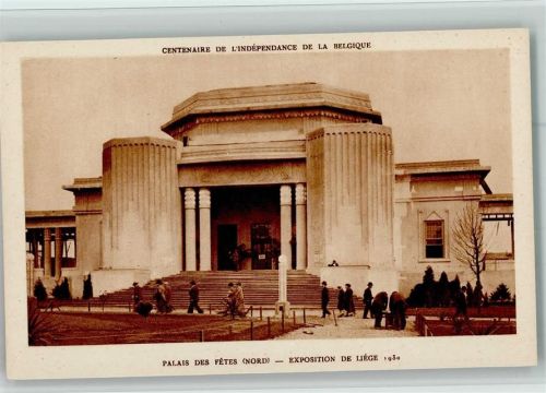 Palais des Fetes Nord 1930, offiz. AK