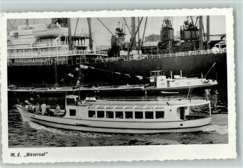 Schiff Wesertal - Binnenschiff Schute, Barkasse - Bremen