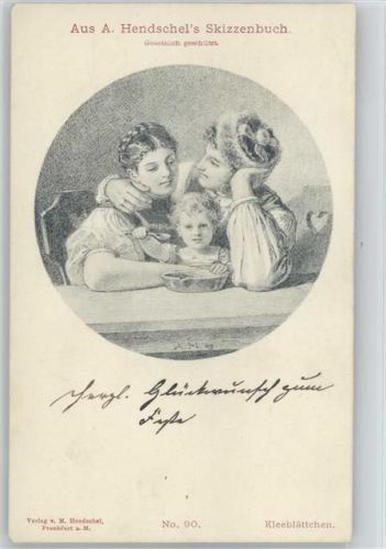 Skizzenbuch Nr. 90 - Mutter und Kinder