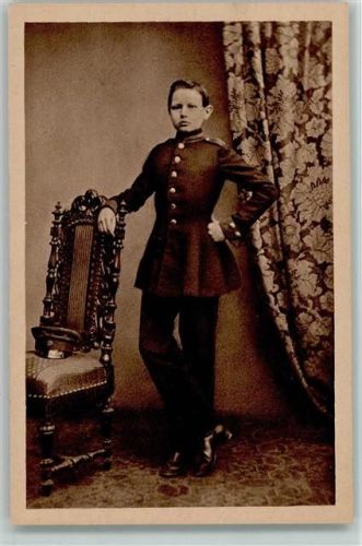 Unser Hindenburg Serie - als Kadett in Wahlstatt 1860 AK