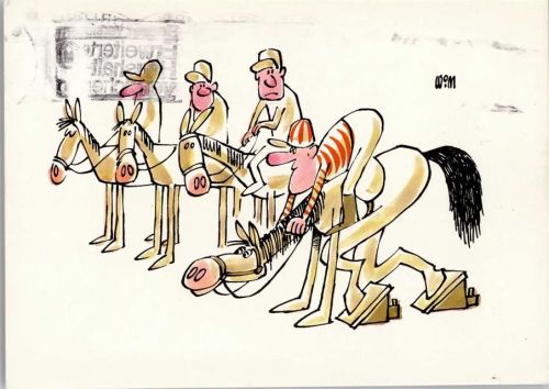 Comic Humor - sign Wim 1985 AK