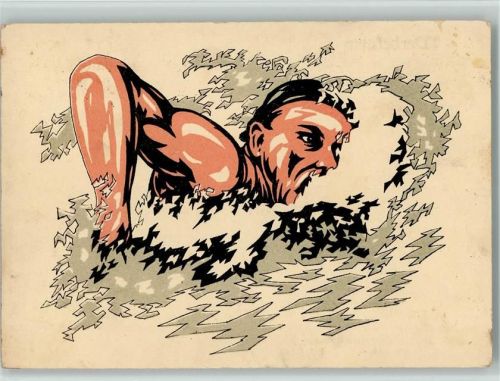 1935 sign Gross - Serie I Nr. 17 Schwimmen - Werbekarte zur Förderung des Sports