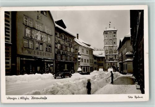 Wangen Herrenstraße Werdich Winter Foto Bulmer