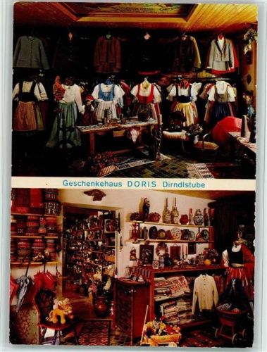 Krailling Geschenkehaus Doris Dirndlstube Innenaufnahmen 2-Bildaufnahme