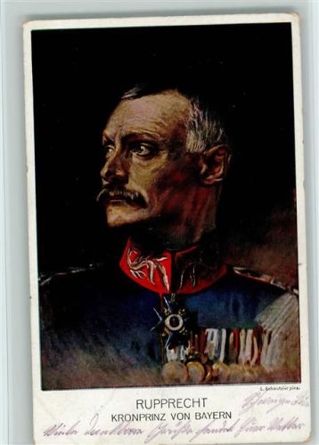 1918 Kronprinz Rupprecht Gemälde