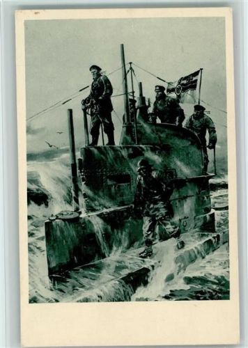 U Boot Tag 1917 - sign Stöwer - Kommandoturm