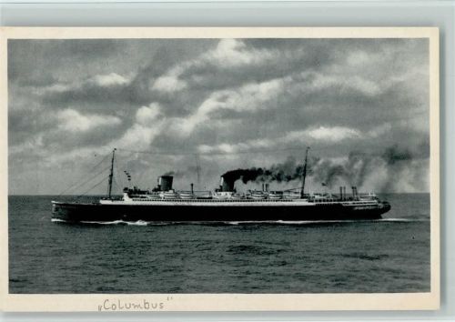 Schnelldampfer Columbus 1934 AK