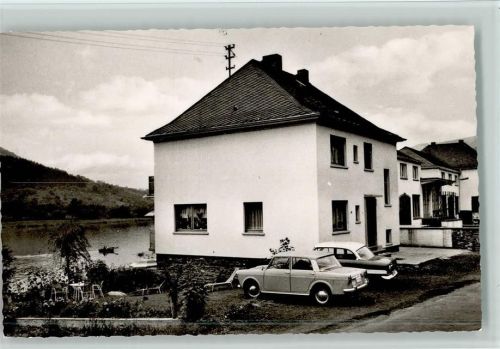 Zell Zimmervermiertung Haas, Zell Mosel -Merlerstr. 1 Autos ca 1965 AK