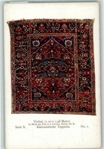 Serie X Nr. 1 Meisterstücke orientalischer Knüpfkunst in Bildern AK
