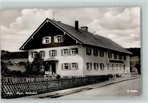 87538 W8975 Weiler i Allgäu - Wohnhaus Foto W. Roeßler