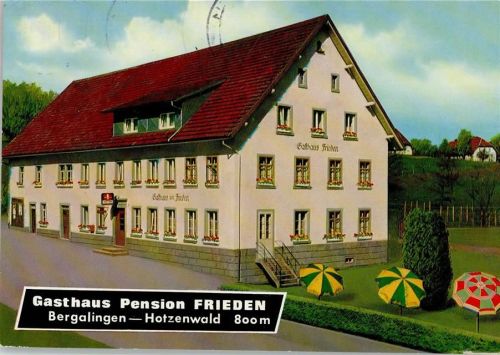 Bergalingen Gasthaus Pension Frieden
