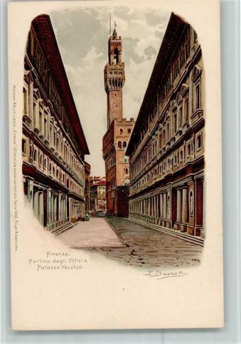 Firenze 1898 Meissner & Buch Serie Firenze AK Very good condition