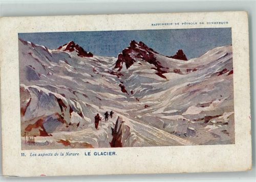 Le Glacier - Bergsteiger ca 1905 AK