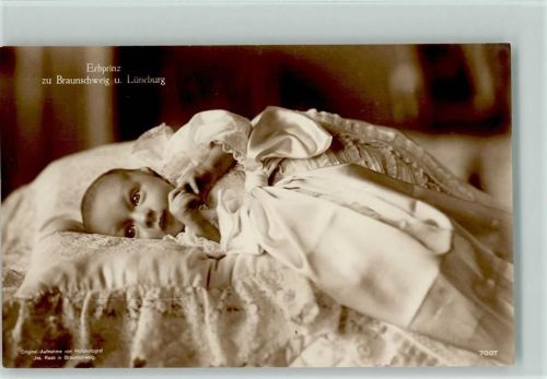 Erbprinz zu Braunschweig und Lüneburg als Baby