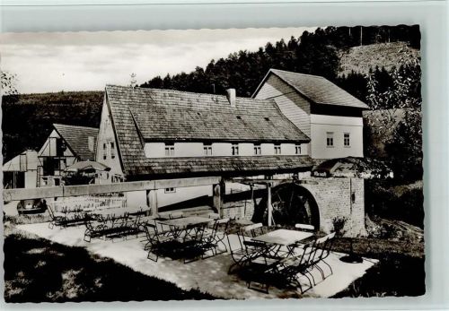 Strümpfelbrunn Schankbetrieb Zur Mühle Terrasse