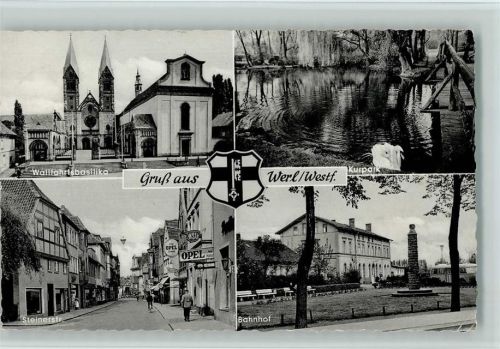 Werl Wallfahrtsbasilika Kurpak Schwan Steinerstraße Bahnhof