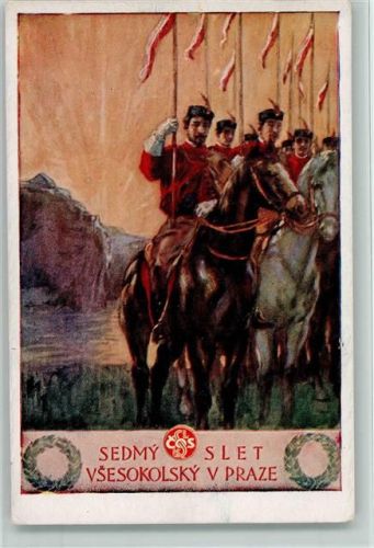 Sedmy Slet Vesesokolsky v Praze -1920 Politik