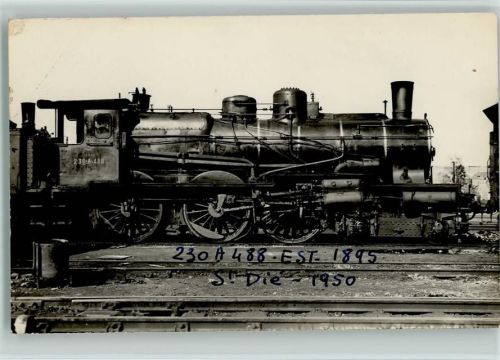 Dampflokomotive 230 A 488 Foto AK