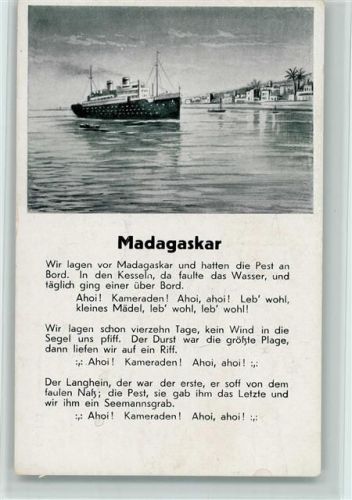 Seemannslied Dampfer