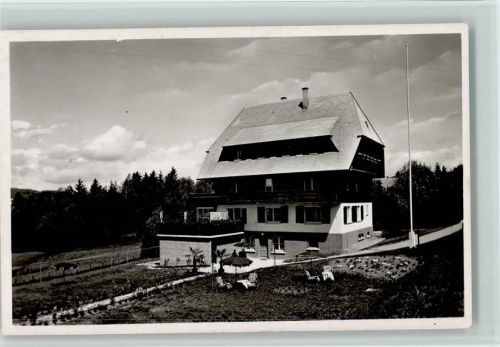 Hinterzarten Haus Bergfried 1942 Foto AK