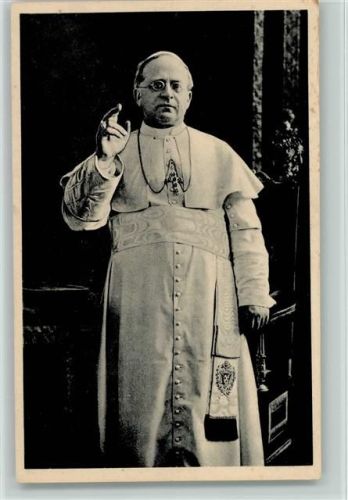 Papst Pius XI Segnung