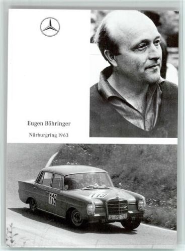 Eugen Böhringer auf Mercedes Nürburgring 1963