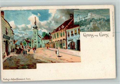 Gars 1898 Gruss aus - Kunmstanstalt Stücker
