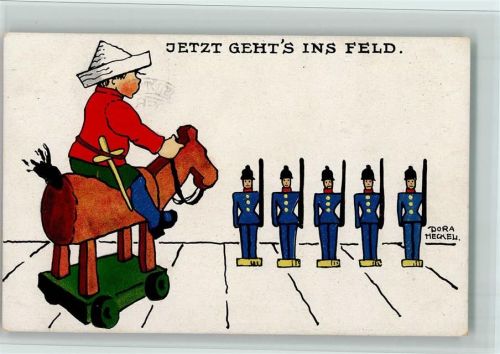 Nr. 503 Dora Heckel - Jetzt gehts ins Feld - Kinder in Uniform - Kinderspiele WK I