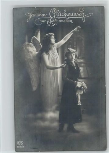 1918 Foto AK Schutzengel Verlag EAS Nr. 5129/4