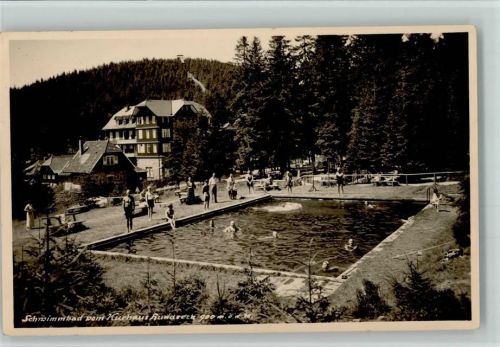 Hundseck Schwimmbad vom Kurhaus Hundseck