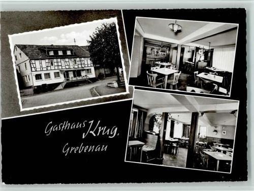 Grebenau Gasthaus Krug Innenaufnahmen Gastraum 3-Bidlaufnahme