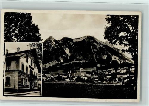 Sonthofen 1929 Pension Engel, gute Erhaltung AK