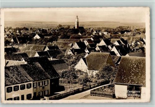 Langenau Blick auf Langenau Ortsansicht