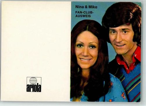 Nina & Mike Fan Clubausweis Schlagersänger