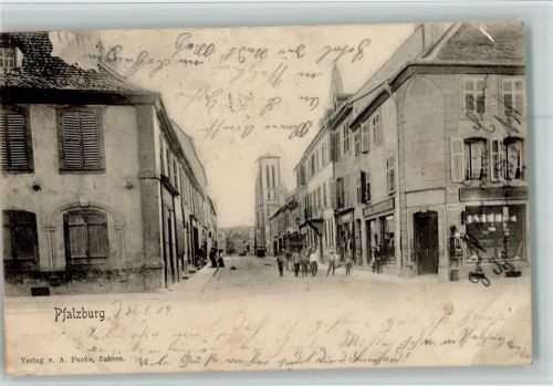 57370 Phalsbourg 1904 - Pfalzburg - Straße, AK