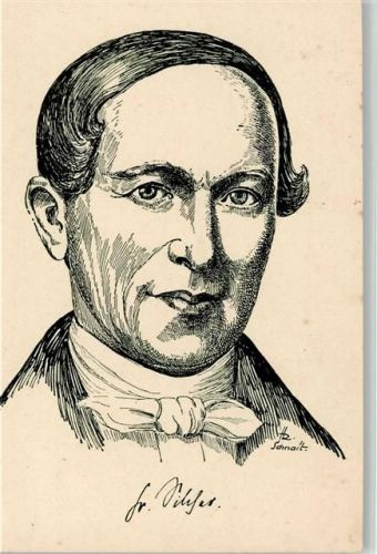 zum Gedächtnis des 75. todestages von Friedrich Silcher 1935, sehr gute Erhaltung AK