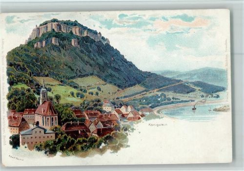 Königstein Gruss aus - Gute Erhaltung AK