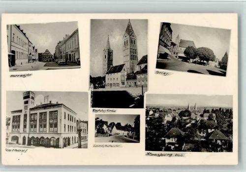 Moosburg Kaufhaus, Herrenstraße, Gries, sehr gute Erhaltung AK