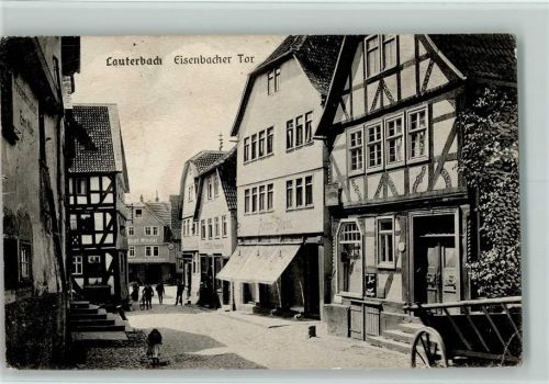 Lauterbach 1921 Eisenbacher Tor AK