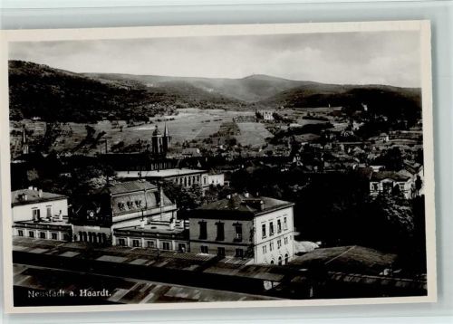 Bahnhof Fotokarte ca 1955 AK