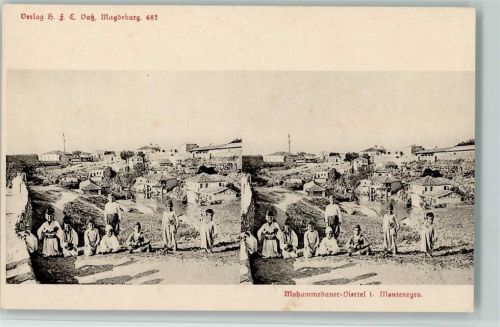 1900 Verlag Voß Nr. 687 - Mohammedaner Viertel, Volkstypen, gute Erhaltung AK
