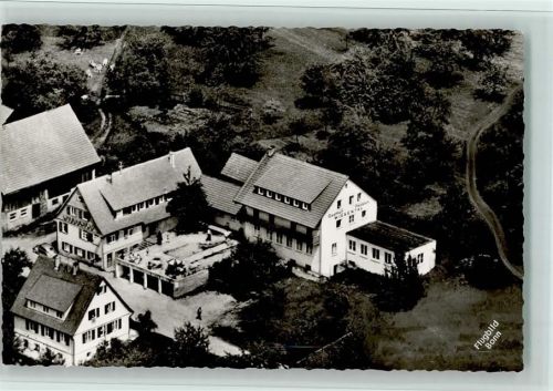 Speßhardt Gasthof Wiesental, Flugbild Bonn - gute Erhaltung AK