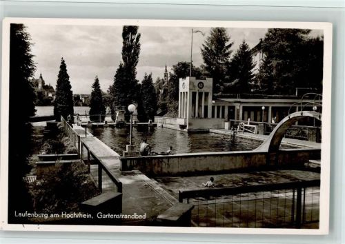 Laufenburg Gartenstrandbad, Schwimmbad, sehr gute Erhaltung AK