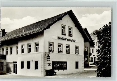 Thurmansbang 1960 Gasthof zur Post, sehr gute Erhaltung AK