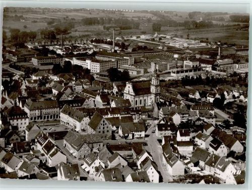 Neckarsulm 1961 Schönes Luftbild , Aero Express - gute Erhaltung AK